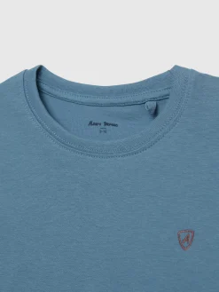 Alvaro Moreno Camisetas|CAMISETA BASIC KIDS Celeste