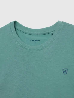 Alvaro Moreno Camisetas|CAMISETA BASIC KIDS Verde Agua
