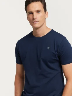 Alvaro Moreno Camisetas|CAMISETA BASICA Azul Marino