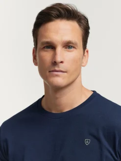 Alvaro Moreno Camisetas|CAMISETA BASICA Azul Marino