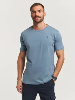 Alvaro Moreno Camisetas|CAMISETA BASICA Celeste
