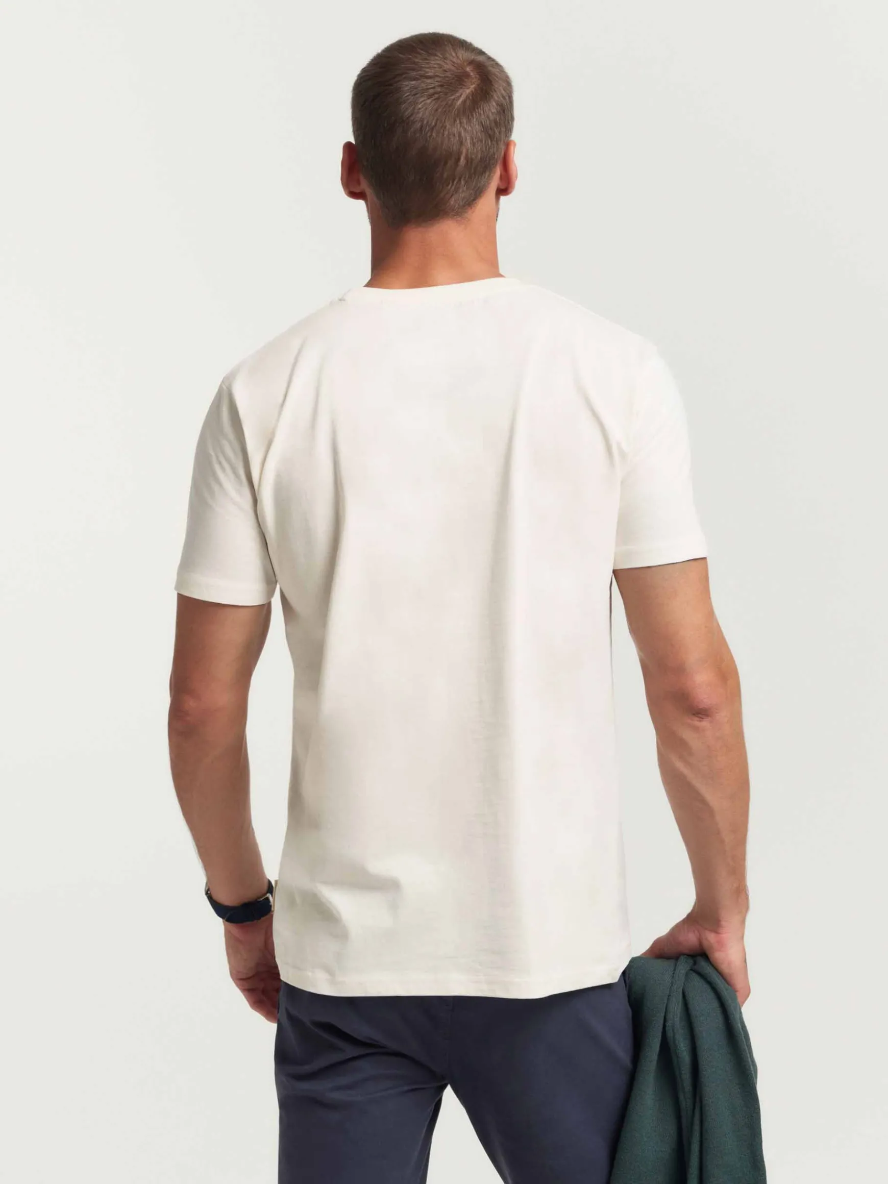 Alvaro Moreno Camisetas|CAMISETA BASICA Crudo