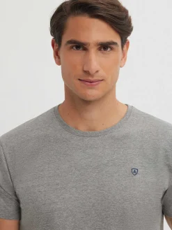 Alvaro Moreno Camisetas|CAMISETA BASICA Gris