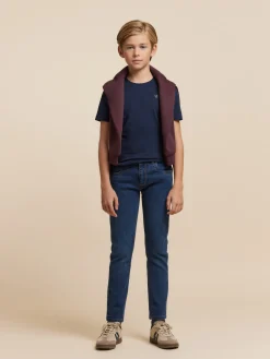 Alvaro Moreno Camisetas|CAMISETA BASICA KIDS Azul Marino