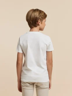 Alvaro Moreno Camisetas|CAMISETA BASICA KIDS Blanco