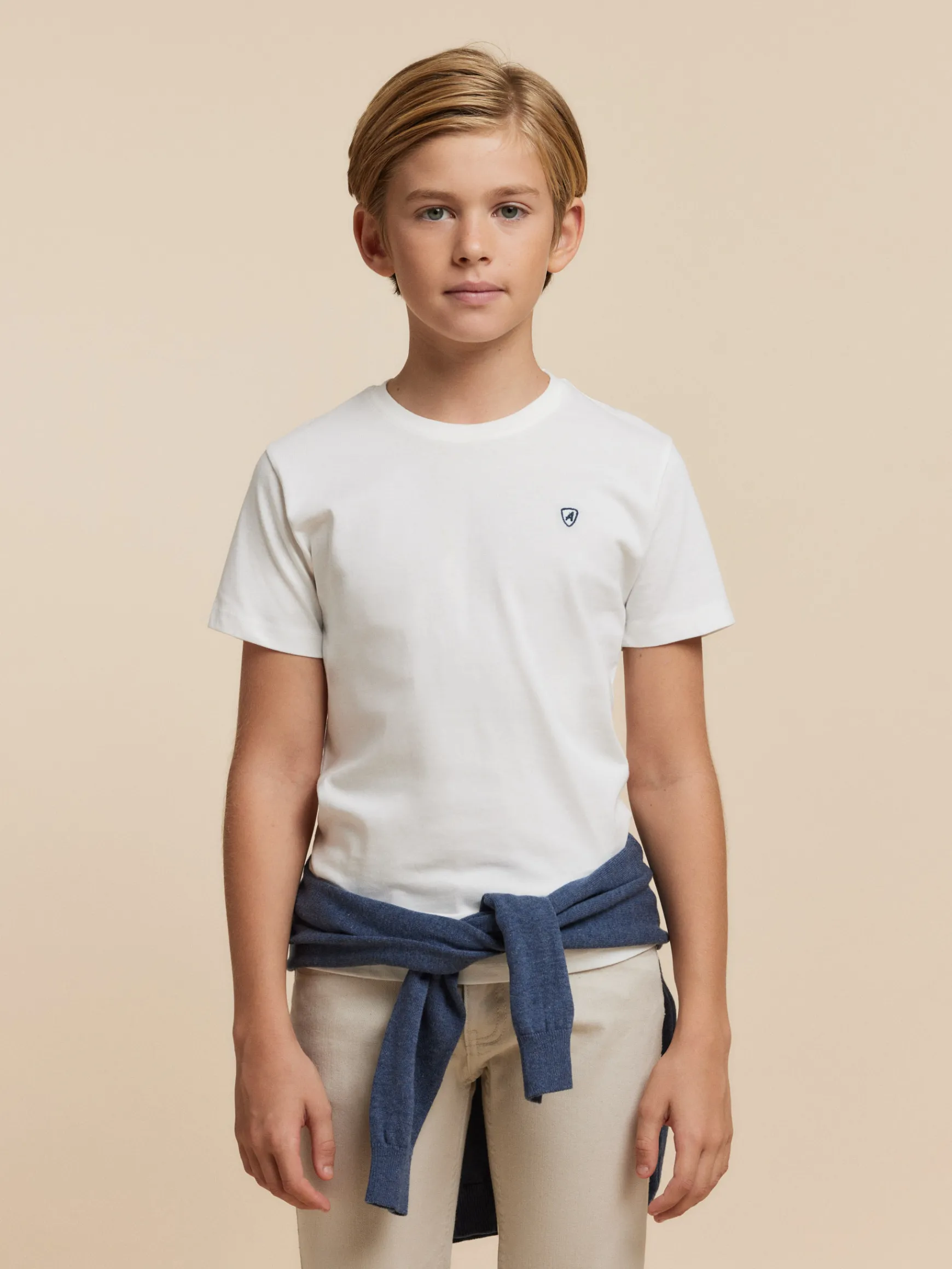 Alvaro Moreno Camisetas|CAMISETA BASICA KIDS Blanco