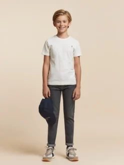 Alvaro Moreno Camisetas|CAMISETA BASICA KIDS Crudo