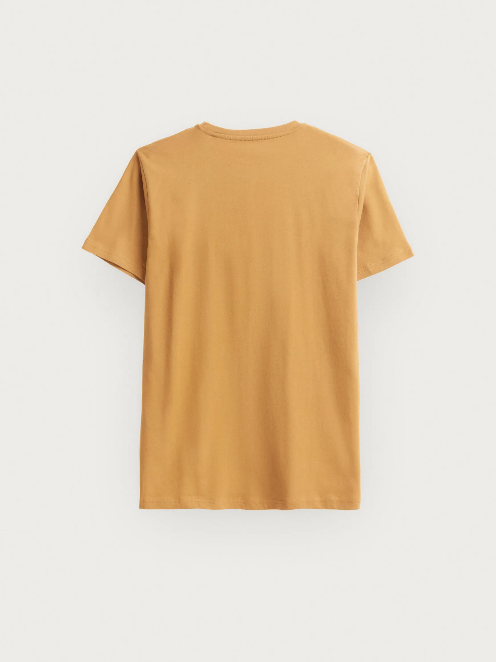 Alvaro Moreno Camisetas|CAMISETA BASICA Mostaza