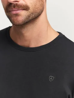 Alvaro Moreno Camisetas|CAMISETA BASICA Negro