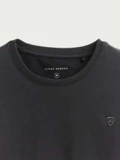 Alvaro Moreno Camisetas|CAMISETA BASICA Negro