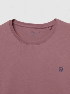 Alvaro Moreno Camisetas|CAMISETA BASICA Violeta