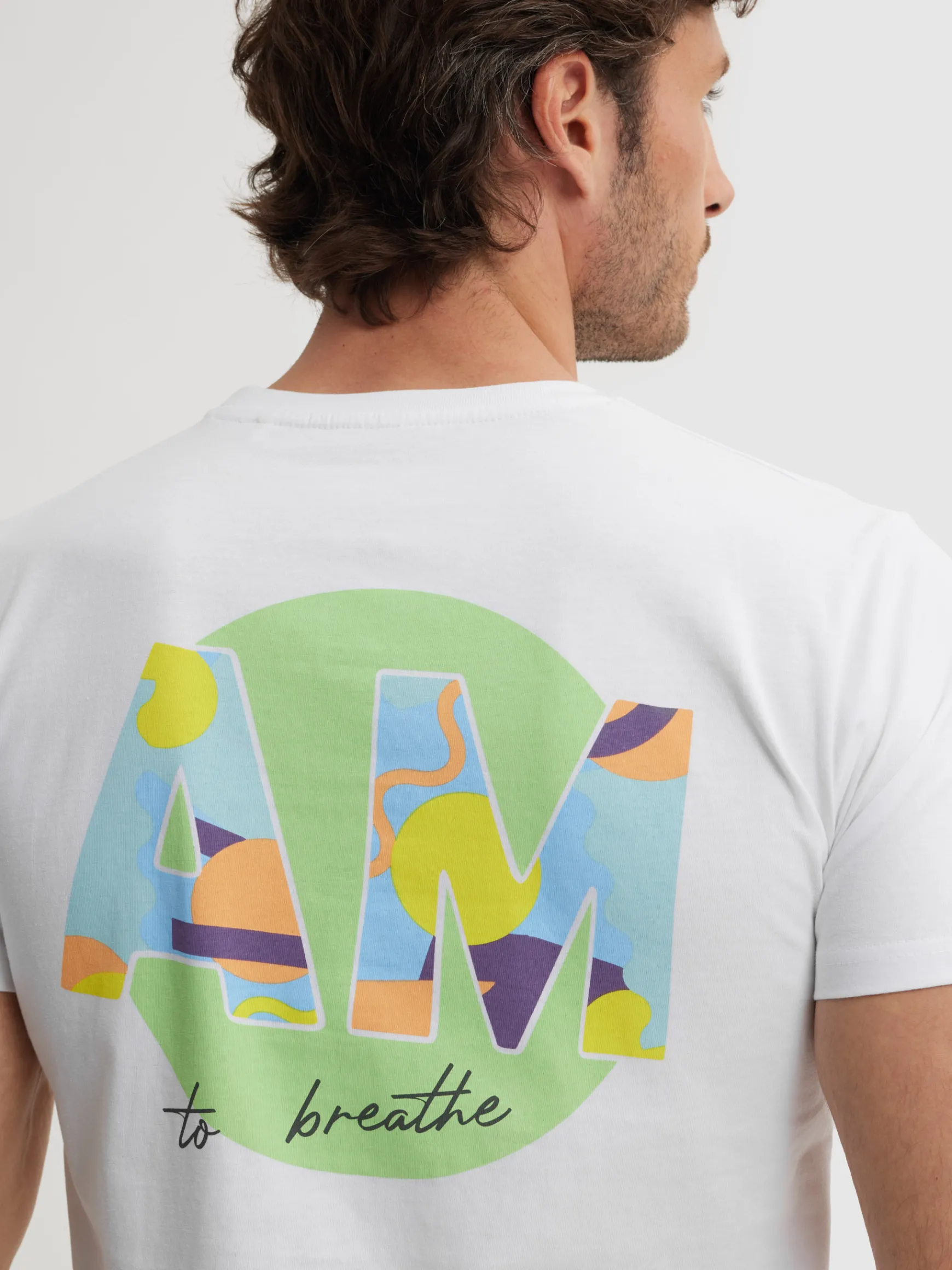 Alvaro Moreno Camisetas|CAMISETA BREATHE Blanco