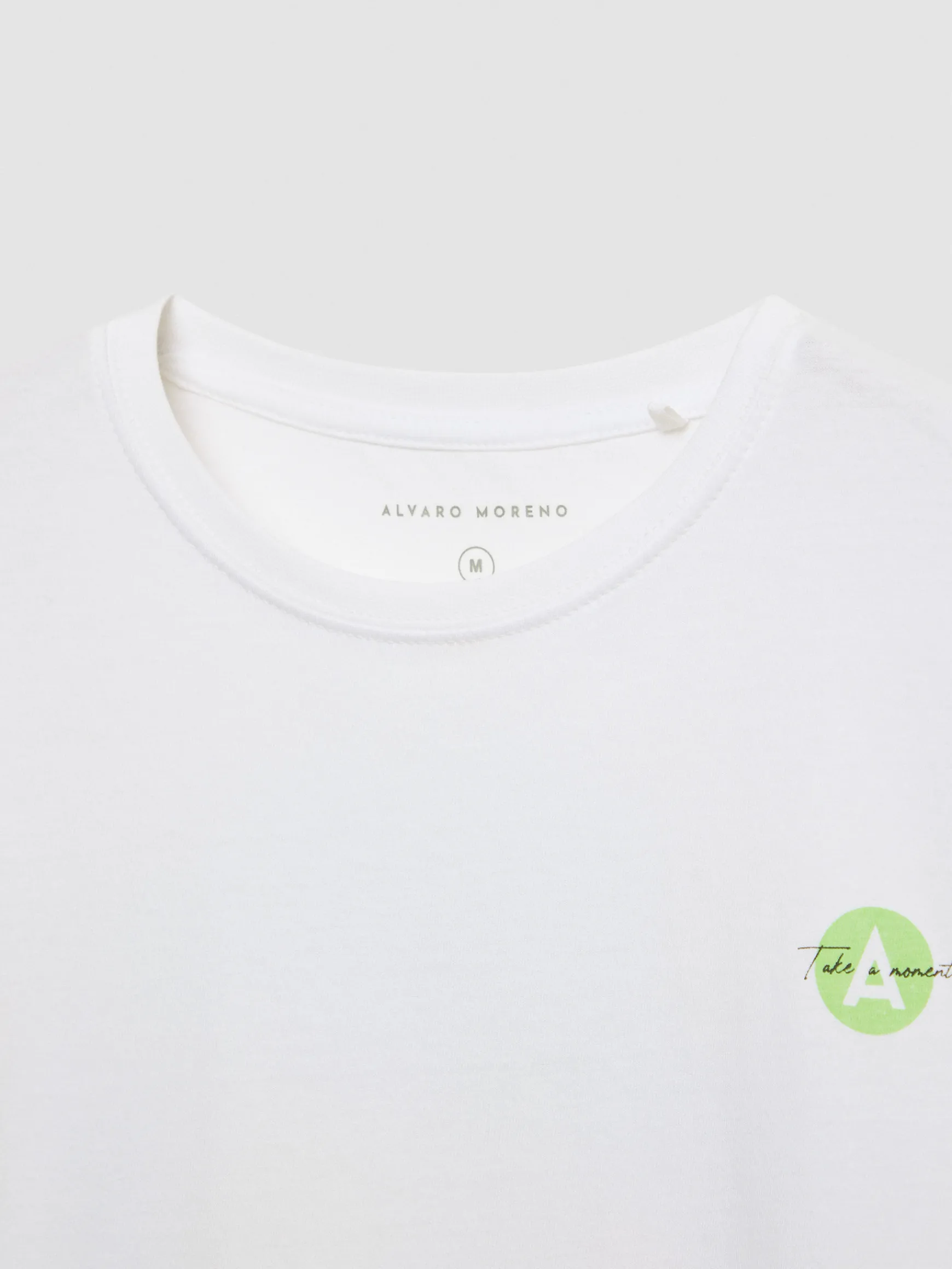 Alvaro Moreno Camisetas|CAMISETA BREATHE Blanco