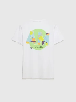 Alvaro Moreno Camisetas|CAMISETA BREATHE Blanco