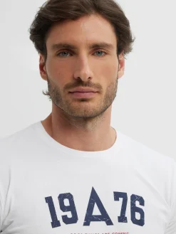 Alvaro Moreno Camisetas|CAMISETA COLLEGE Blanco