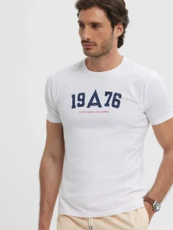 Alvaro Moreno Camisetas|CAMISETA COLLEGE Blanco