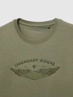 Alvaro Moreno Camisetas|CAMISETA FREEDOM Verde