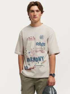 Alvaro Moreno Teen|Camisetas|CAMISETA HARMONY Beige