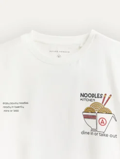 Alvaro Moreno Teen|Camisetas|CAMISETA KITCHEN Blanco
