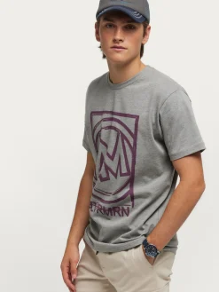 Alvaro Moreno Teen|Camisetas|CAMISETA LOGO Gris