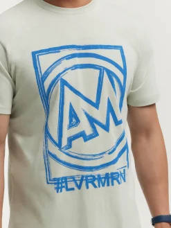 Alvaro Moreno Teen|Camisetas|CAMISETA LOGO Verde