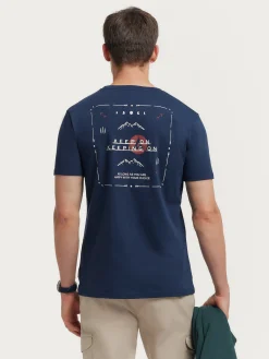 Alvaro Moreno Camisetas|CAMISETA LONG Azul Marino