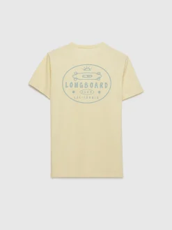 Alvaro Moreno Camisetas|CAMISETA LONGBOARD Amarillo