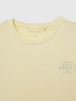 Alvaro Moreno Camisetas|CAMISETA LONGBOARD Amarillo