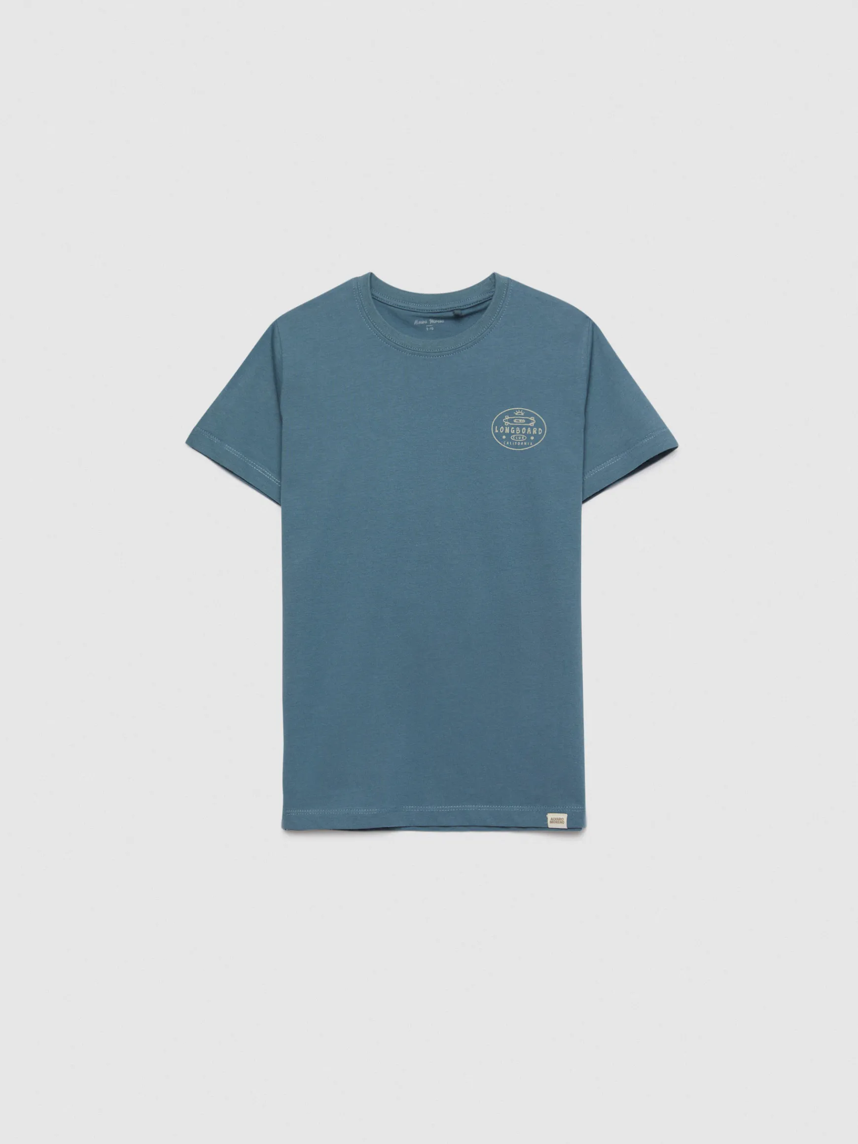 Alvaro Moreno Camisetas|CAMISETA LONGBOARD KIDS Azul
