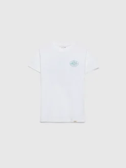 Alvaro Moreno Camisetas|CAMISETA LONGBOARD KIDS Blanco