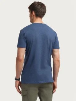 Alvaro Moreno Camisetas|CAMISETA MELANGE Azul