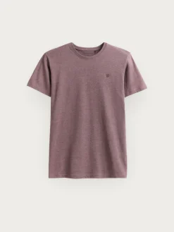 Alvaro Moreno Camisetas|CAMISETA MELANGE Burdeos