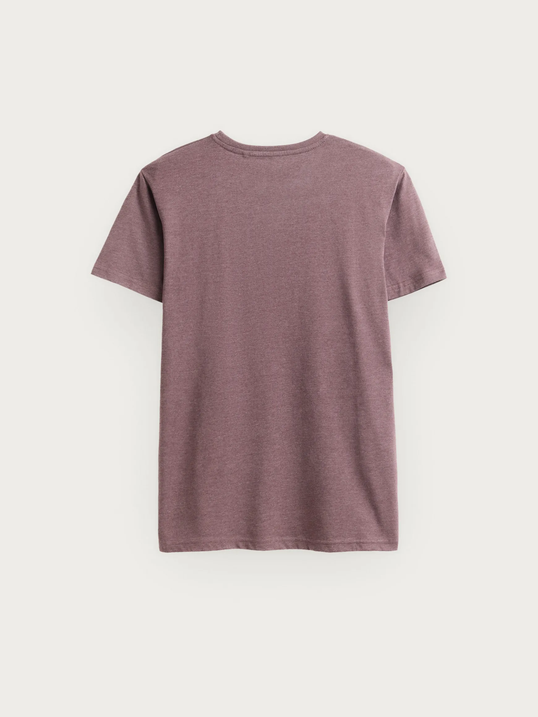Alvaro Moreno Camisetas|CAMISETA MELANGE Burdeos