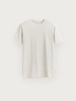 Alvaro Moreno Teen|Camisetas|CAMISETA MELANGE Crudo