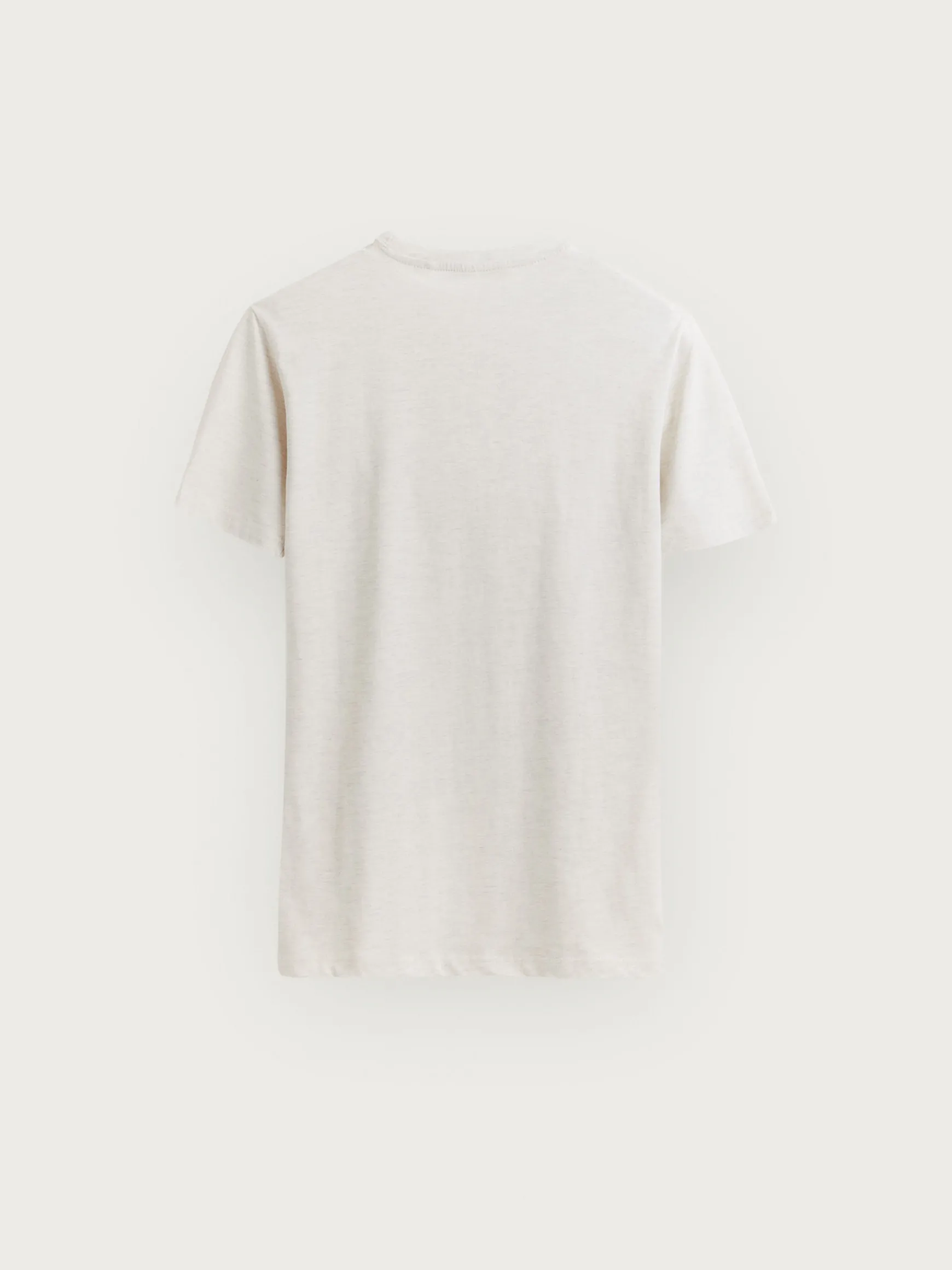 Alvaro Moreno Teen|Camisetas|CAMISETA MELANGE Crudo