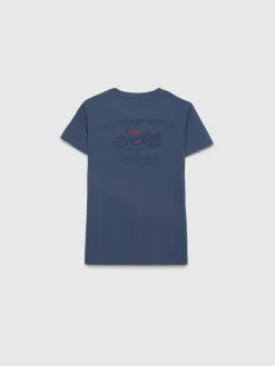 Alvaro Moreno Camisetas|CAMISETA MOTOR KIDS Azul