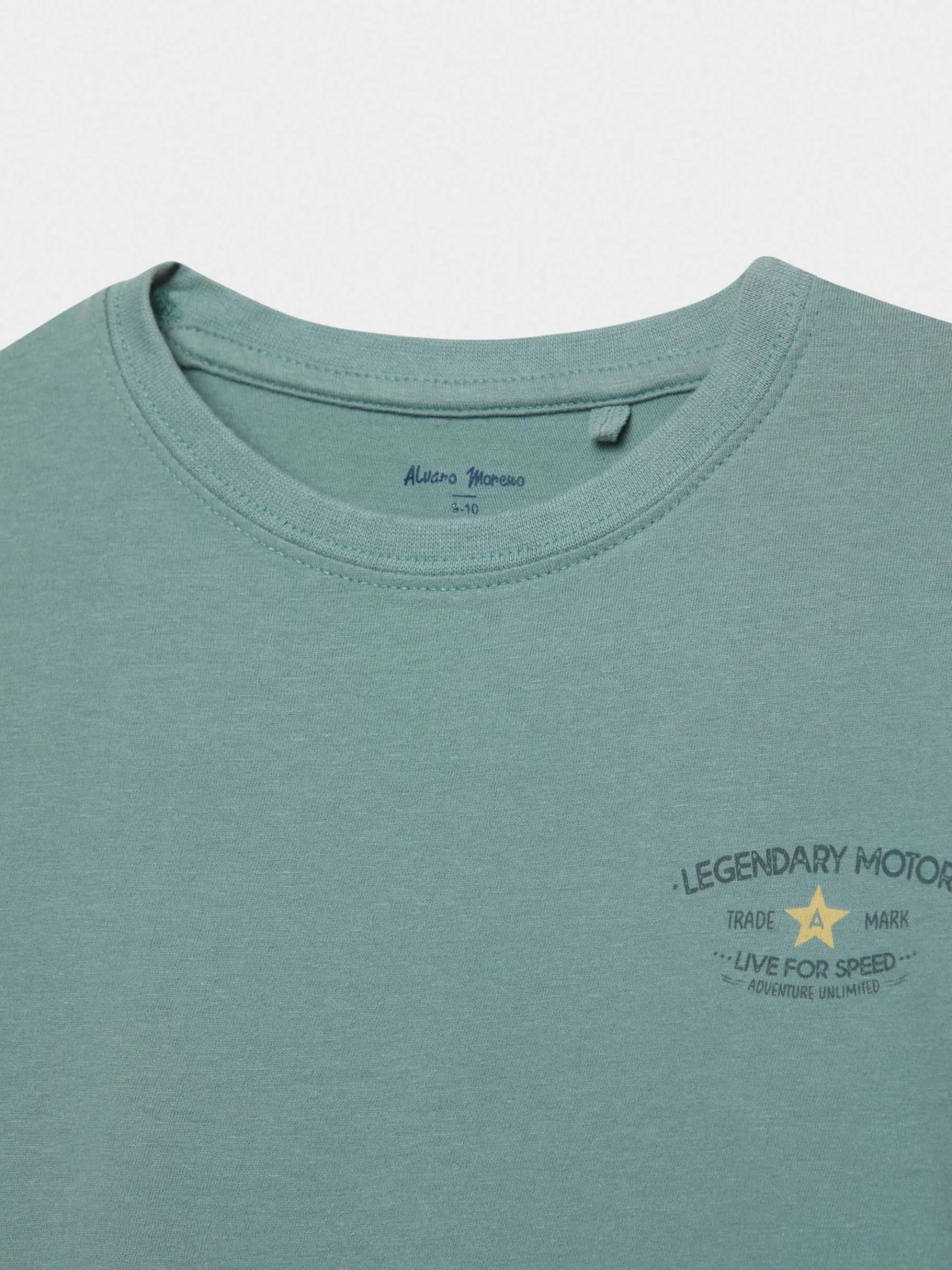 Alvaro Moreno Camisetas|CAMISETA MOTOR KIDS Verde