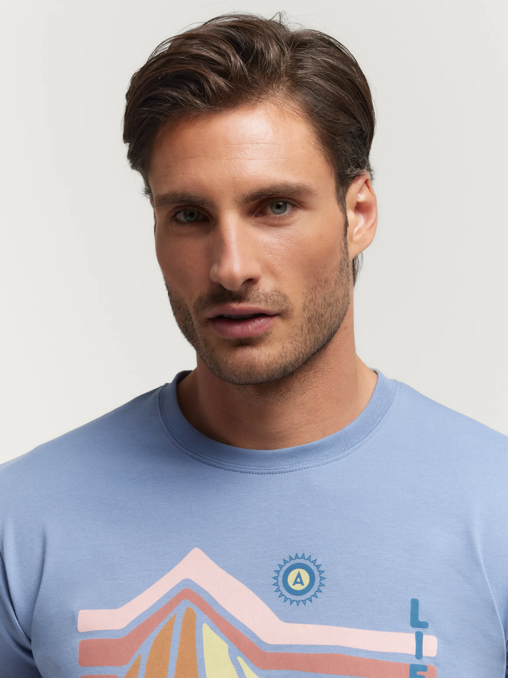 Alvaro Moreno Teen|Camisetas|CAMISETA NATURE Azul