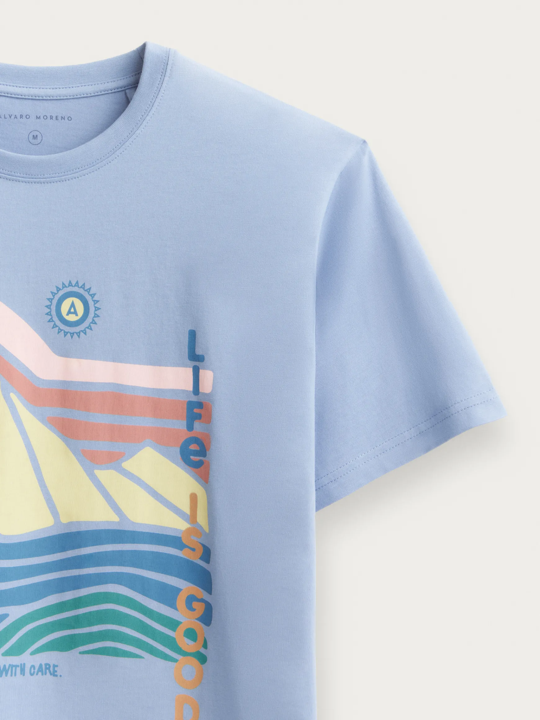 Alvaro Moreno Teen|Camisetas|CAMISETA NATURE Azul