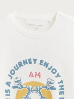 Alvaro Moreno Camisetas|CAMISETA SCOOTER Blanco