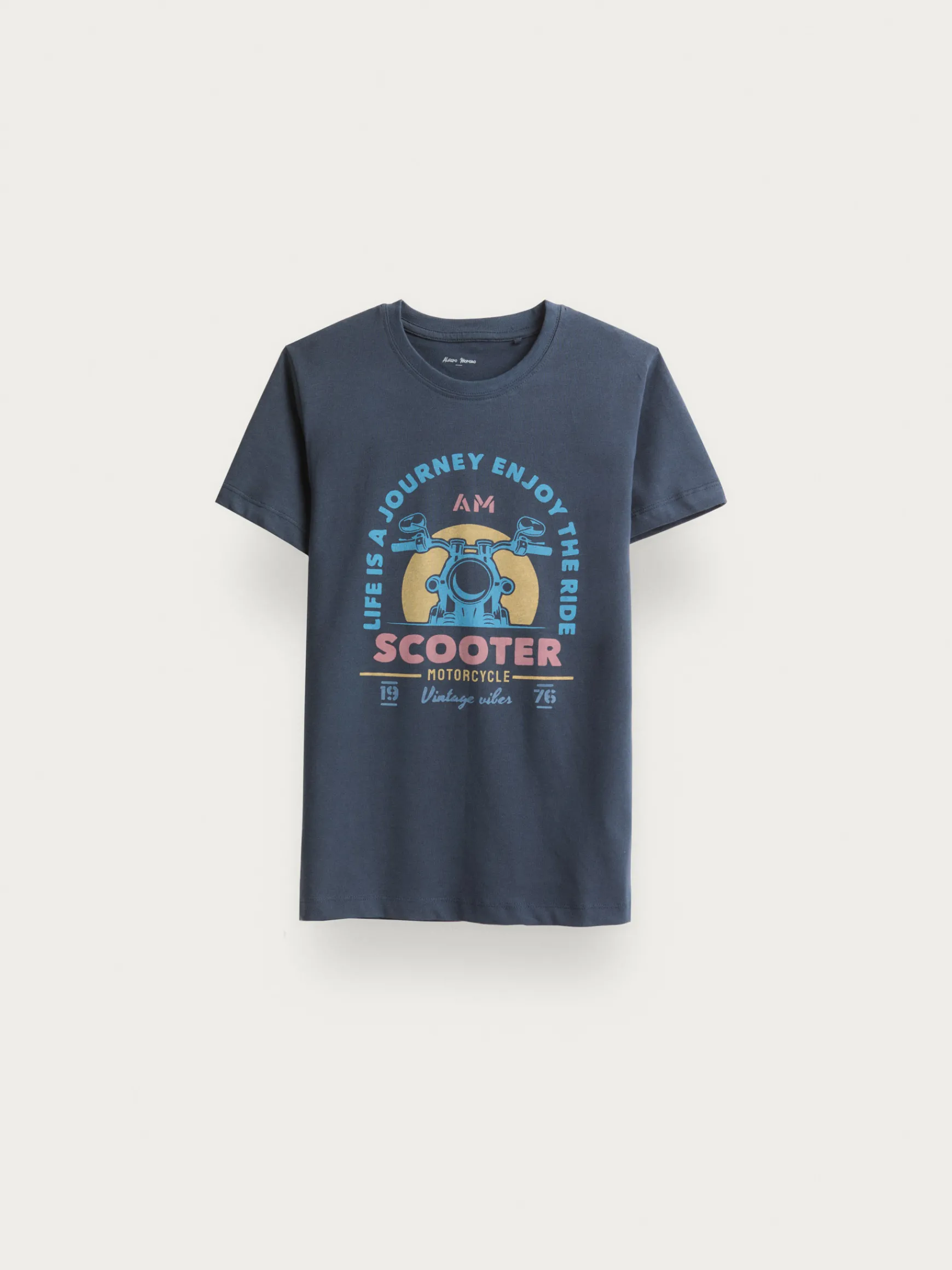 Alvaro Moreno Camisetas|CAMISETA SCOOTER KIDS Azul Marino