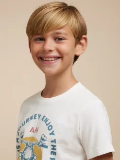 Alvaro Moreno Camisetas|CAMISETA SCOOTER KIDS Blanco