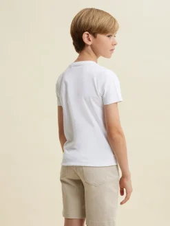 Alvaro Moreno Camisetas|CAMISETA SKATEBOARD KIDS Blanco