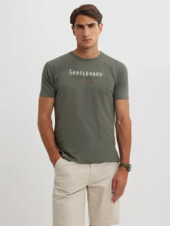 Alvaro Moreno Camisetas|CAMISETA SKATEBOARD Verde