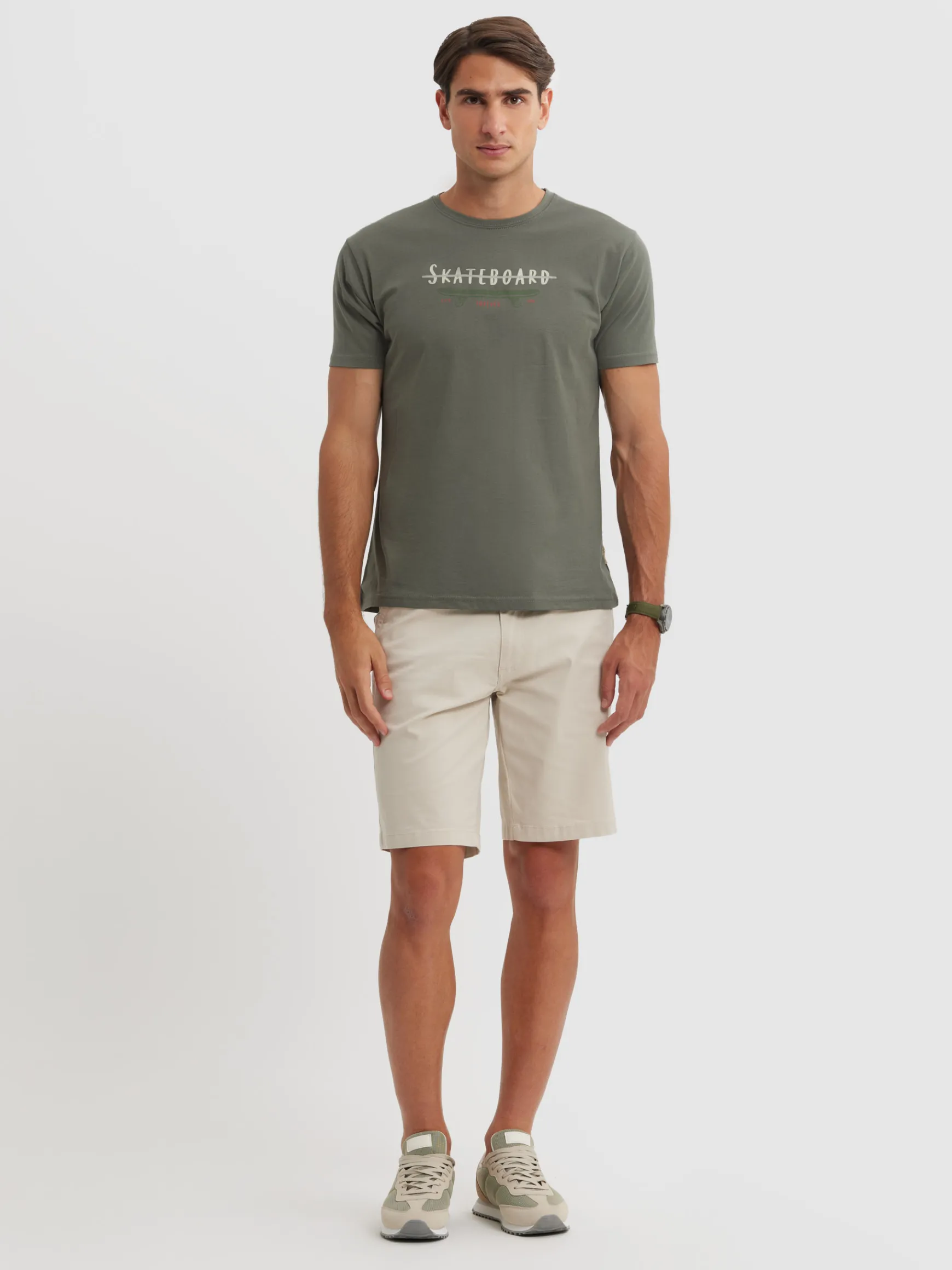 Alvaro Moreno Camisetas|CAMISETA SKATEBOARD Verde