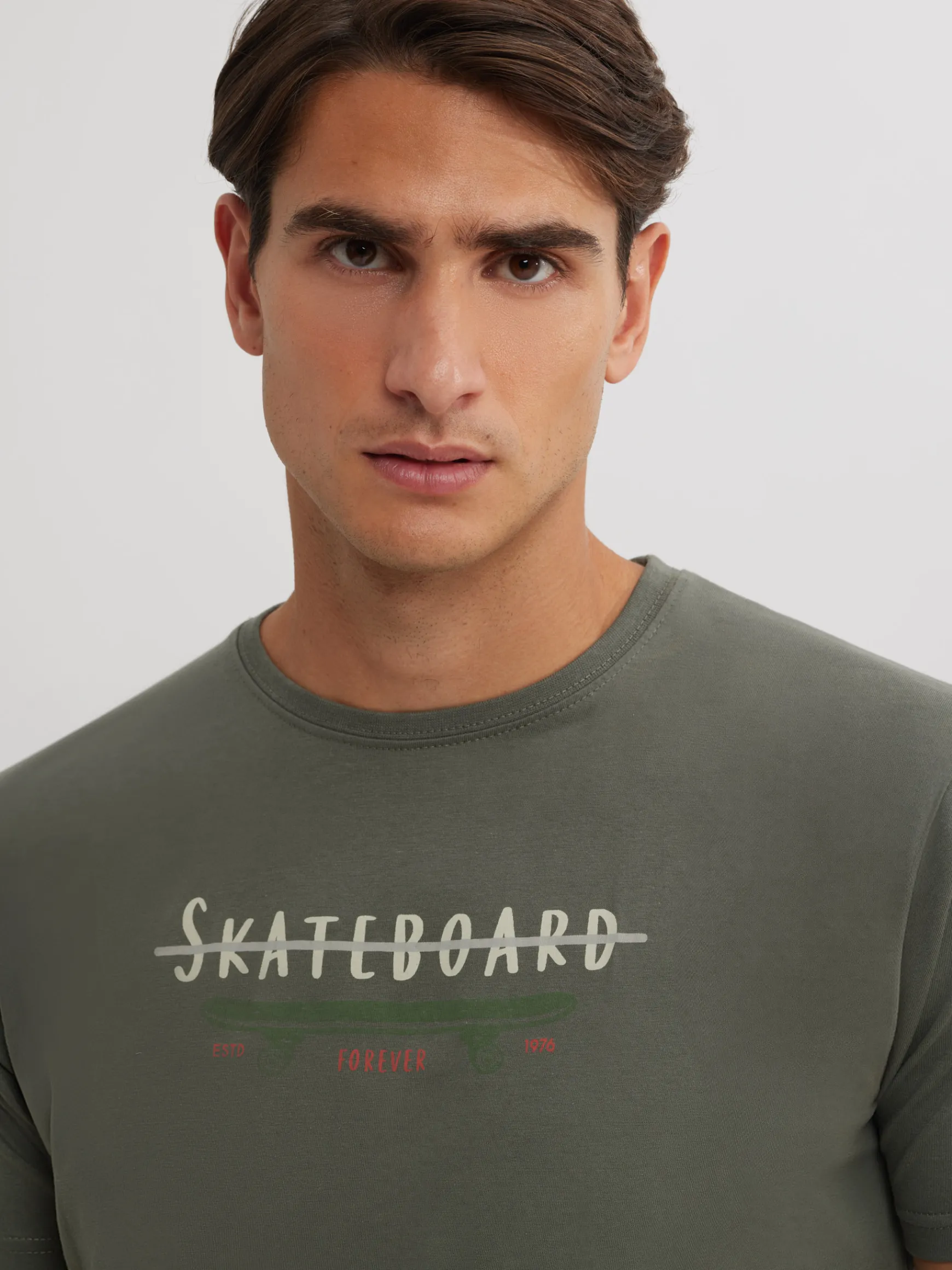 Alvaro Moreno Camisetas|CAMISETA SKATEBOARD Verde