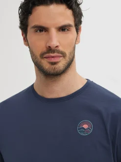 Alvaro Moreno Camisetas|CAMISETA SUNSET Azul Marino