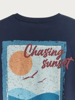 Alvaro Moreno Camisetas|CAMISETA SUNSET Azul Marino