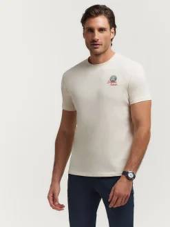 Alvaro Moreno Camisetas|CAMISETA SUNSET Beige