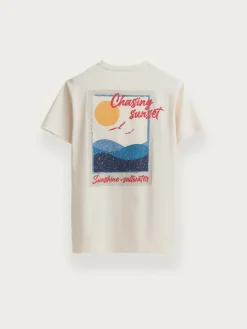 Alvaro Moreno Camisetas|CAMISETA SUNSET Beige